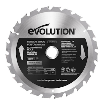 Evolution list testere 185mm za drvo EVO185-WOOD