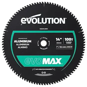 Evolution list testere 355mm 100Z za aluminijum EVO355MAX-ALU