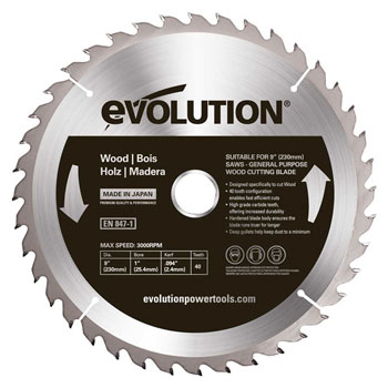 Evolution list testere 230mm za drvo EVO230 Wood Evolution list testere 230mm za drvo EVO230 Wood