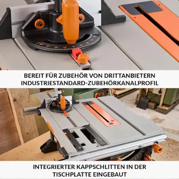 Evolution stona testera 1800W 255mm za više materijala R255TBLX+ 255 Evolution stona testera 1800W 255mm za više materijala R255TBLX+ 255