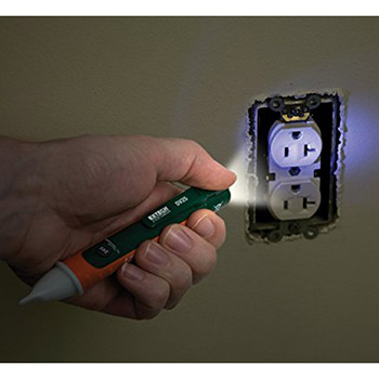 Extech beskontaktni detektor napona AC + baterijska lampa DV25-3
