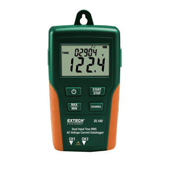 Extech dvokanalni merač/zapisivač AC struje ili AC napona DL 160 Extech dvokanalni merač/zapisivač AC struje ili AC napona DL 160