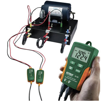 Extech dvokanalni merač/zapisivač AC struje ili AC napona DL 160-1