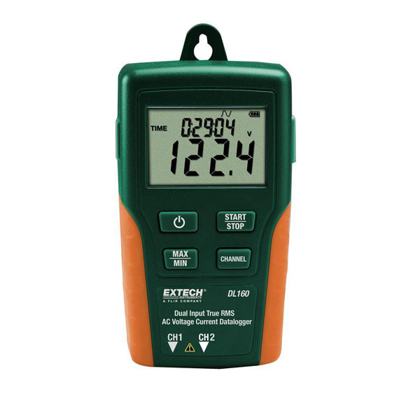 Extech dvokanalni merač/zapisivač AC struje ili AC napona DL 160 Extech dvokanalni merač/zapisivač AC struje ili AC napona DL 160