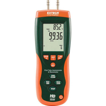Extech merač brzine, protoka i temperature vazduha kao i vazdušnog pritiska HD 350 Extech merač brzine, protoka i temperature vazduha kao i vazdušnog pritiska HD 350