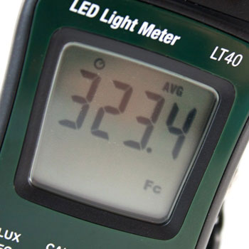 Extech merač osvetljenosti LED svetla  LT 40-1
