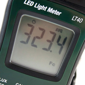 Extech merač osvetljenosti LED svetla LT 40 Extech merač osvetljenosti LED svetla LT 40