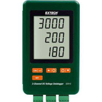 Extech trokanalni merač i zapisivač mA DC struje SD 910 Extech trokanalni merač i zapisivač mA DC struje SD 910