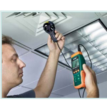 Extech merač i snimač temperature i protoka vazduha SDL 310 Extech merač i snimač temperature i protoka vazduha SDL 310
