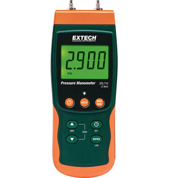 Extech merač i zapisivač diferencijalnog pritiska SDL 720