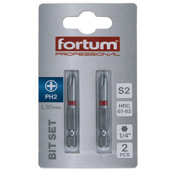 Fortum bitovi PH2X50mm 2 kom.KITO S2 profi 4741212-1