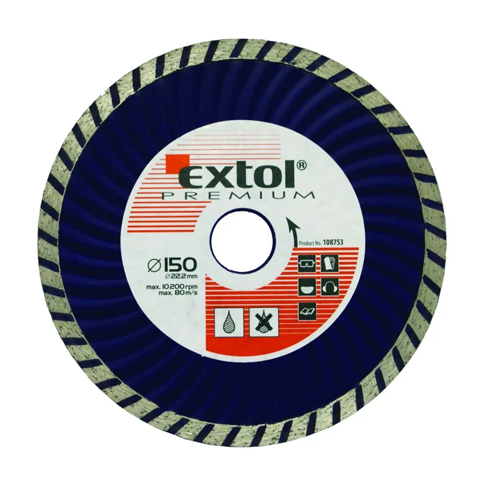 Extol Premium dijamantsko sečivo Turbo PR 150mm 108753 Extol Premium dijamantsko sečivo Turbo PR 150mm 108753