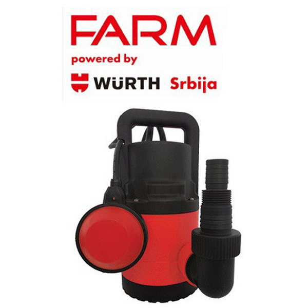 Farm Potapajuća pumpa, sa plovkom, za čistu vodu, 400W FPC400 Farm Potapajuća pumpa, sa plovkom, za čistu vodu, 400W FPC400