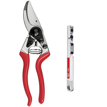 Felco komplet - makaze za orezivanje Felco 8 + oštrač Felco 905