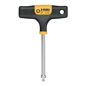 Felo adapter sa T-ručkom za nasadnim glavama 1/4x125 39763560 Felo adapter sa T-ručkom za nasadnim glavama 1/4x125 39763560