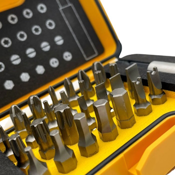 Felo set alata XS-Strongbox Bits 30 sa ručkom i držačem bitova SL/PH/PZ/HEX/TX/SP 30/1 02073006-5