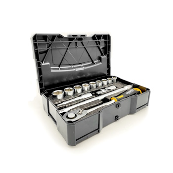 Felo set alata Ergonic sa dugačkom čegrtaljkom 1/2 Felo set alata Ergonic sa dugačkom čegrtaljkom 1/2