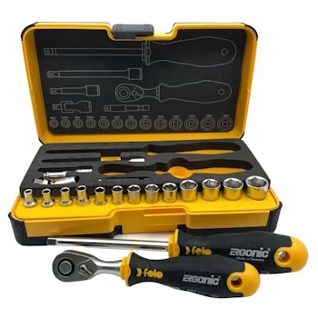 Felo set alata XL-Strongbox R-GO 19 sa čegrtaljkom SW/MS 19/1 05781906 Felo set alata XL-Strongbox R-GO 19 sa čegrtaljkom SW/MS 19/1 05781906