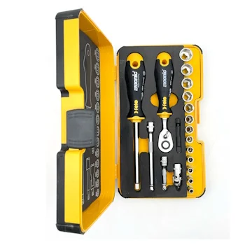 Felo set alata XL-Strongbox R-GO 19 sa čegrtaljkom SW/MS 19/1 05781906 Felo set alata XL-Strongbox R-GO 19 sa čegrtaljkom SW/MS 19/1 05781906