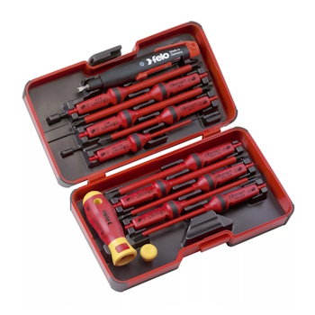 Felo set alata XL-Strongbox E-smart VDE Industry SL/PZ/PH/XENO/SP 14/1 06391316