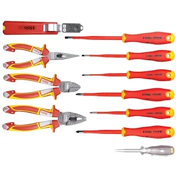 Felo set alata Ergonic E-Slim VDE sa testerom i šrafcigerem SL/PH/PZ 11/1 41381104 Felo set alata Ergonic E-Slim VDE sa testerom i šrafcigerem SL/PH/PZ 11/1 41381104