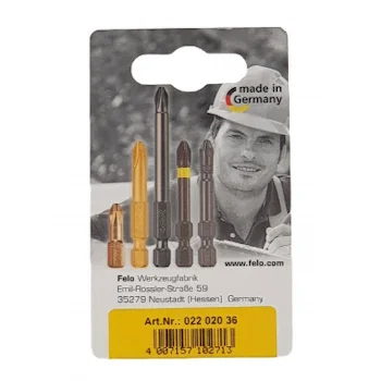Felo set bitova Industrial Phillips PH2 x 25 2/1 02202036 Felo set bitova Industrial Phillips PH2 x 25 2/1 02202036