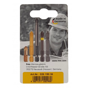 Felo set bitova Industrial TORX TX15 x 25 2/1 02615036 Felo set bitova Industrial TORX TX15 x 25 2/1 02615036