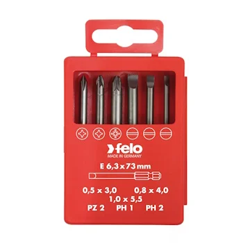 Felo set bitova Industrial Bit-box Profi 73mm SL/PH/PZ 6/1 03092716 Felo set bitova Industrial Bit-box Profi 73mm SL/PH/PZ 6/1 03092716