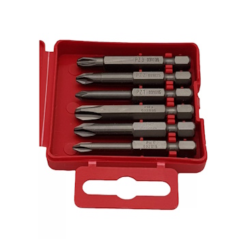 Felo set bitova Industrial Bit-box Profi 50mm PH/PZ 6/1 03291516-2