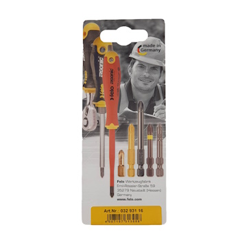 Felo set bitova Industrial Phillips PH1/PH2/PH3 x 50 3/1 03293116 Felo set bitova Industrial Phillips PH1/PH2/PH3 x 50 3/1 03293116
