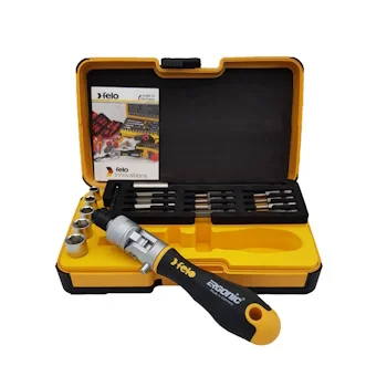 Felo set bitova XL-Strongbox Ergonic K sa čegrtaljkom SL/PH/PZ/TX/HEX-Nut 20/1 06072006 Felo set bitova XL-Strongbox Ergonic K sa čegrtaljkom SL/PH/PZ/TX/HEX-Nut 20/1 06072006