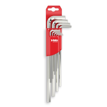 Felo set dugih šestougaonih L-ključeva HEX 1.5-10.0mm 9/1 34600911 Felo set dugih šestougaonih L-ključeva HEX 1.5-10.0mm 9/1 34600911