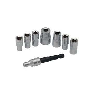 Felo set nasadnih glava sa adapterom HEX Nut 9/1 05798106-3