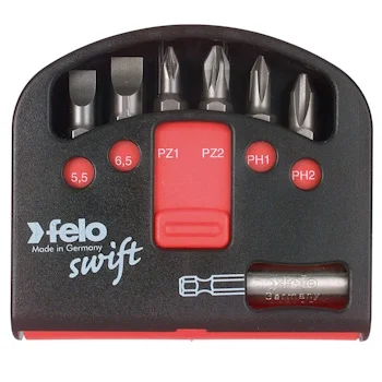 Felo set sa držačem i bitovima Industrial Swift SL/PH/PZ 7/1 02060116 Felo set sa držačem i bitovima Industrial Swift SL/PH/PZ 7/1 02060116