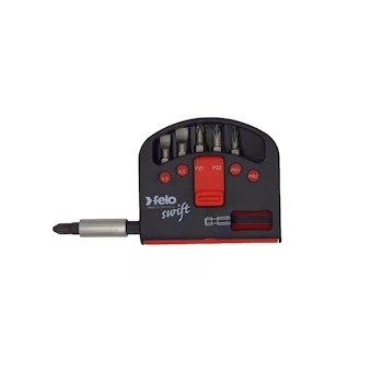 Felo set sa držačem i bitovima Industrial Swift SL/PH/PZ 7/1 02060116 Felo set sa držačem i bitovima Industrial Swift SL/PH/PZ 7/1 02060116