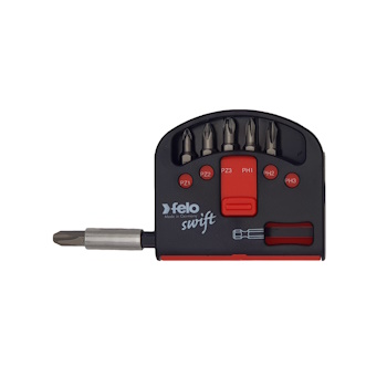 Felo set sa držačem i bitovima Industrial Swift PH/PZ 7/1 02060326 Felo set sa držačem i bitovima Industrial Swift PH/PZ 7/1 02060326