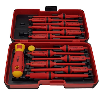 Felo set šrafcigera XL-Strongbox E-smart VDE SL/PH/PZ/TX 13/1 06391306 Felo set šrafcigera XL-Strongbox E-smart VDE SL/PH/PZ/TX 13/1 06391306
