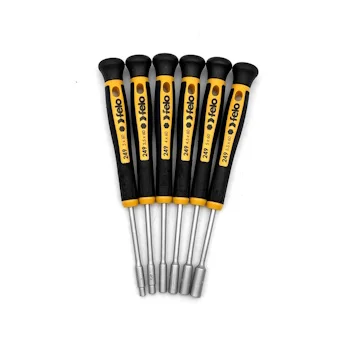 Felo set preciznih šrafcigera HEX-Nut 6/1 24996166-1