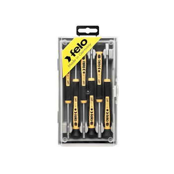 Felo set preciznih šrafcigera HEX-Nut 6/1 24996166-3