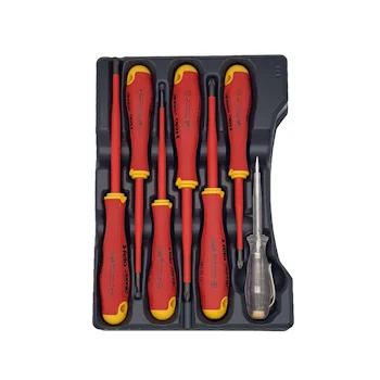 Felo set šrafcigera Ergonic Slim VDE sa testerom napona SL/PH/PZ 7/1 41380736-7