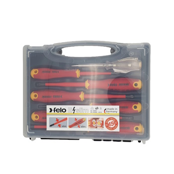 Felo set šrafcigera Ergonic Slim VDE sa testerom napona SL/PH/PZ 7/1 41380736 Felo set šrafcigera Ergonic Slim VDE sa testerom napona SL/PH/PZ 7/1 41380736