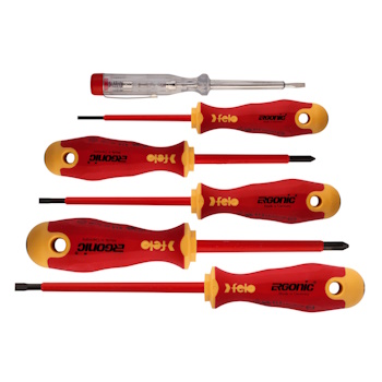 Felo set šrafcigera Ergonic VDE sa testerom napona SL/PH 6/1 41396398 Felo set šrafcigera Ergonic VDE sa testerom napona SL/PH 6/1 41396398
