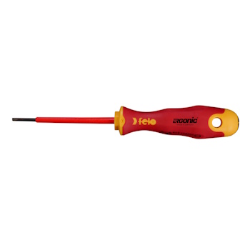 Felo šrafciger Felo Ergonic VDE slot 2.5 x 75 41302590 Felo šrafciger Felo Ergonic VDE slot 2.5 x 75 41302590