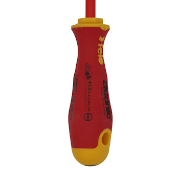 Felo šrafciger Ergonic VDE slot 4.5 x 125 41304590 Felo šrafciger Ergonic VDE slot 4.5 x 125 41304590