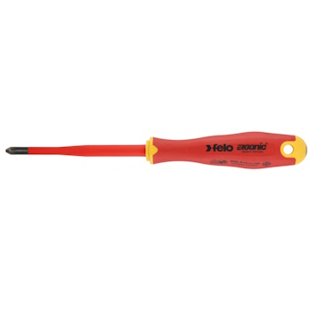 Felo šrafciger Ergonic VDE E-Slim Pozidriv PZ2x100 41529390 Felo šrafciger Ergonic VDE E-Slim Pozidriv PZ2x100 41529390