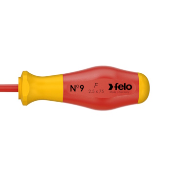 Felo šrafciger No.9 VDE slot SL 2.5x75 91302590 Felo šrafciger No.9 VDE slot SL 2.5x75 91302590