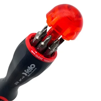 Felo šrafciger sa nastavcima i nastavkom SL PH PZ reverzibilni 9/1 37400405 Felo šrafciger sa nastavcima i nastavkom SL PH PZ reverzibilni 9/1 37400405