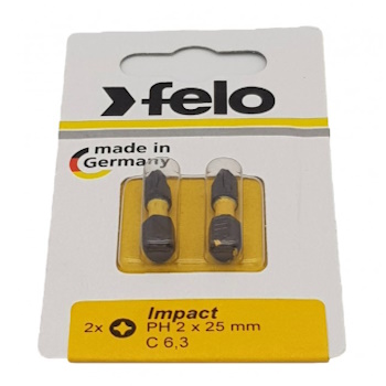 Felo udarni bit Impact Phillips PH2x25 set 2/1 02202241-2