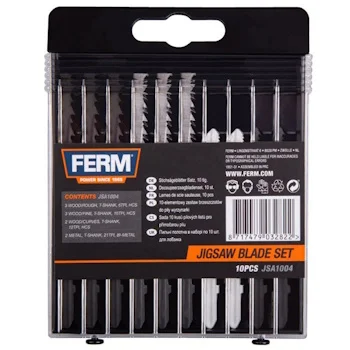 Ferm testerice za ubodnu testeru set 10/1 JSA1004 Ferm testerice za ubodnu testeru set 10/1 JSA1004