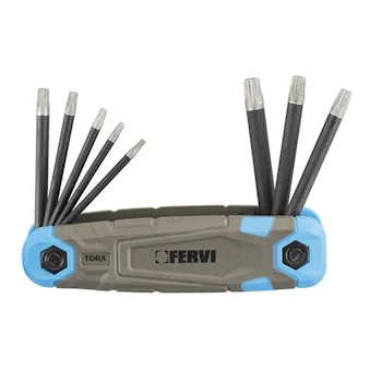 Fervi Torx ključevi T9-40 set 8/1 0558/TX Fervi Torx ključevi T9-40 set 8/1 0558/TX